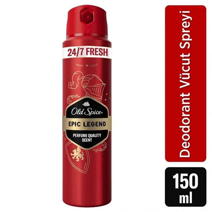 Old Spice Epic Legend Erkek Sprey Vücut Deodorant 150 ml