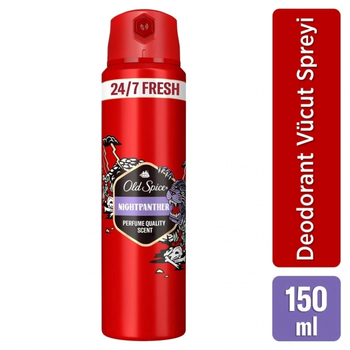 Old Spice Night Panther Erkek Deodorant Sprey 150 ml