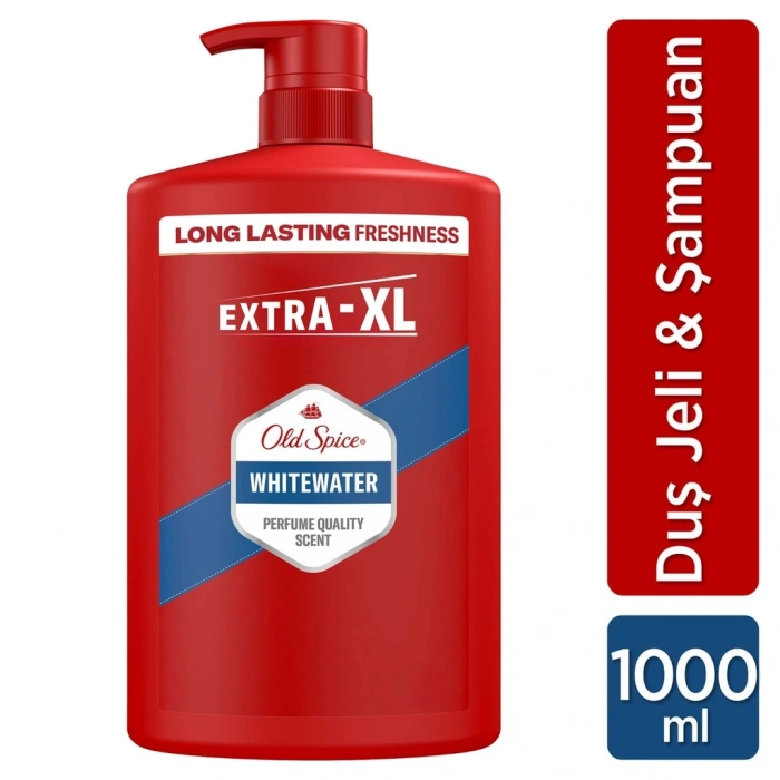 Old Spice Whitewater XXL Büyük Boy Erkek Duş Jeli ve Şampuan 1000 ml