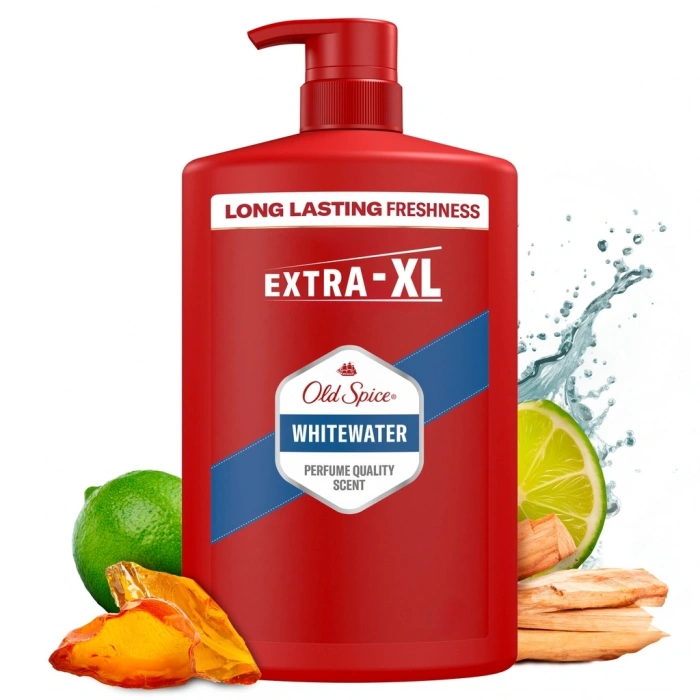 Old Spice Whitewater XXL Büyük Boy Erkek Duş Jeli ve Şampuan 1000 ml
