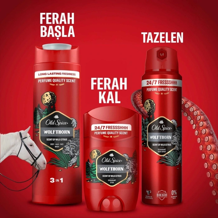 Old Spice Wolfthorn Erkek Deodorant Sprey 150 ml