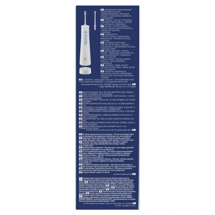 Oral-B Oxyjet Teknolojisine Sahip Oral-B AquaCare Series 4 Ağız Duşu