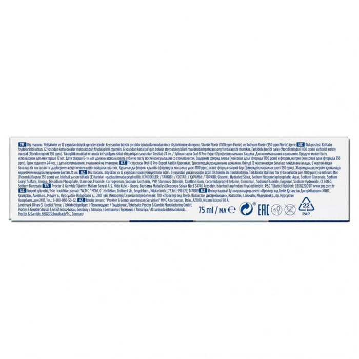 Oral-B Pro-Expert Profesyonel Koruma Diş Macunu 75 ml