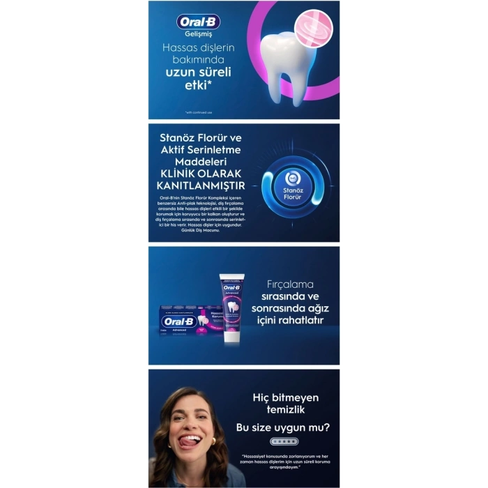 Oral-B Pro-Science Advanced Hassasiyet ve Diş Eti Rahatlama Orijinal Diş Macunu 75 ml
