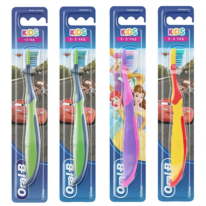 Oral-B Stages Çocuk Diş Fırçası 3-5 Yaş (Asortili)