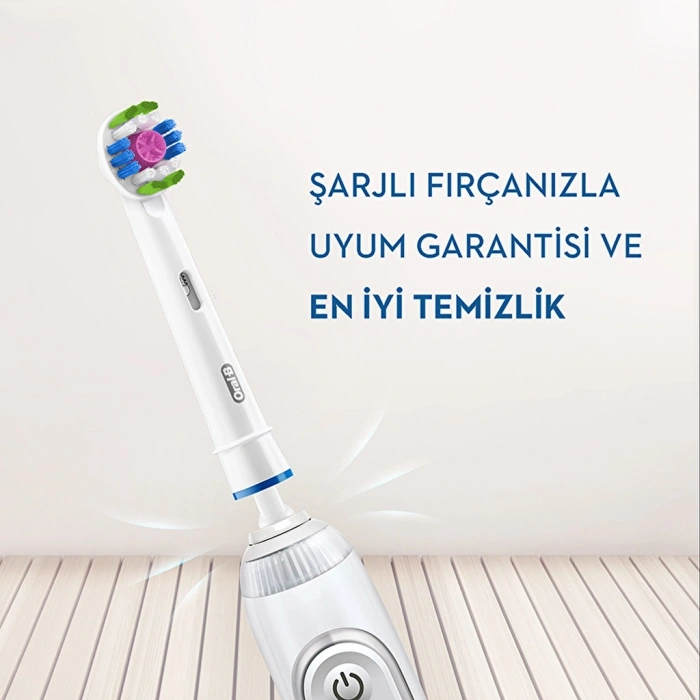 Oral-B Yedek Başlık 3D White 2li