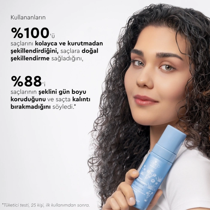 Otacı Botanics Bitkisel Şekillendirici Saç Köpüğü 150 ml (Orta & Sert  Tutuş)