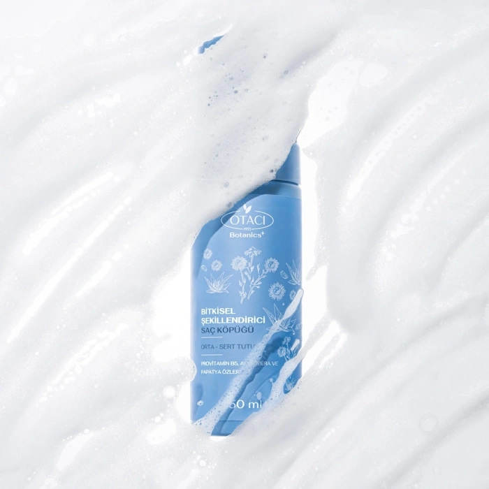Otacı Botanics Bitkisel Şekillendirici Saç Köpüğü 150 ml (Orta & Sert  Tutuş)