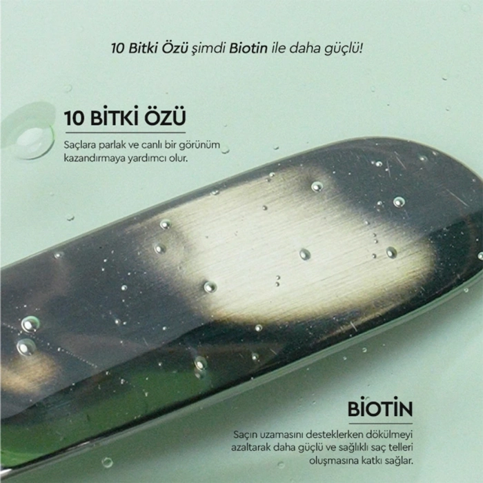 Otacı Botanics+ Canlandırıcı Bitkisel Bakım Şampuanı 10 Bitki ve Biotin 375 ml
