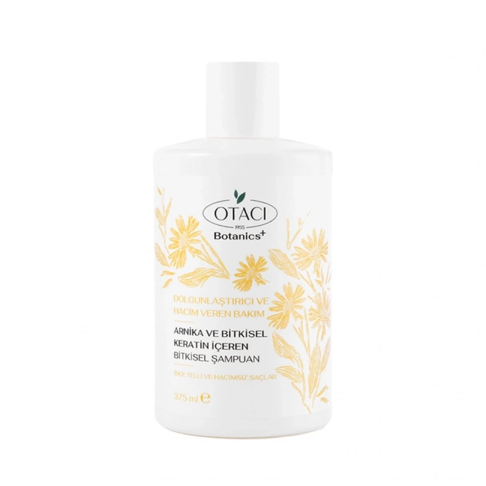 Otacı Botanics+ Dolgunluk ve Hacim Veren Bitkisel Bakım Şampuanı Bitkisel Keratin ve Arnika 375 ml