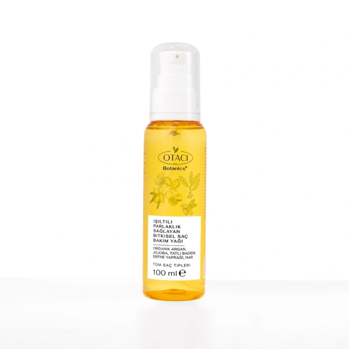 Otacı Botanics Işıltılı Parlaklık Sağlayan Bitkisel Saç Bakım Yağı 100 ml