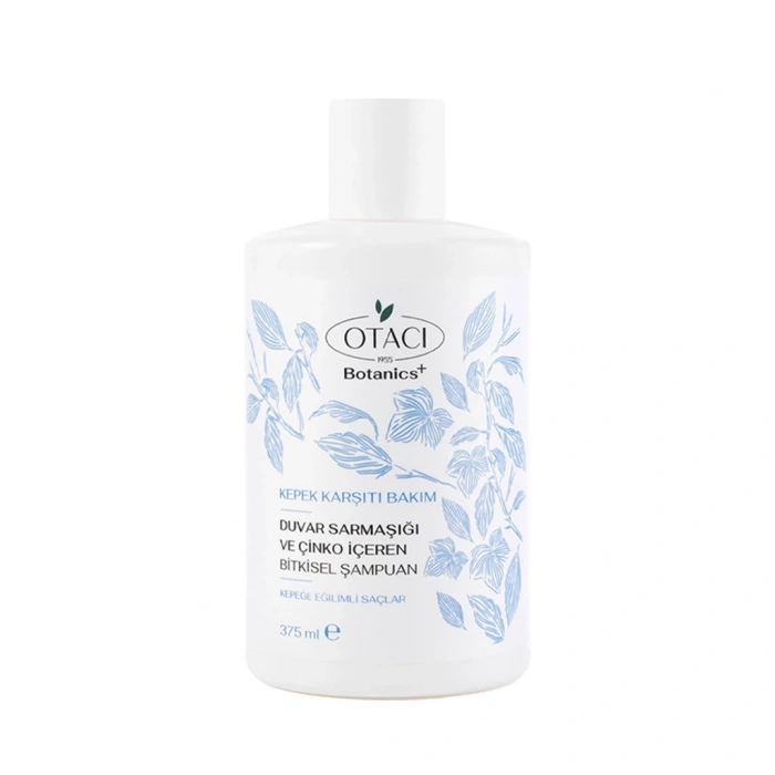 Otacı Botanics+ Kepek Karşıtı Bitkisel Bakım Şampuanı Duvar Sarmaşığı ve Çinko 375 ml