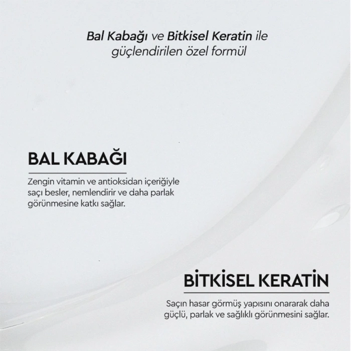 Otacı Botanics+ Onarıcı ve Güçlendirici Bitkisel Bakım Şampuanı Bal Kabağı ve Bitkisel Keratin 375 ml