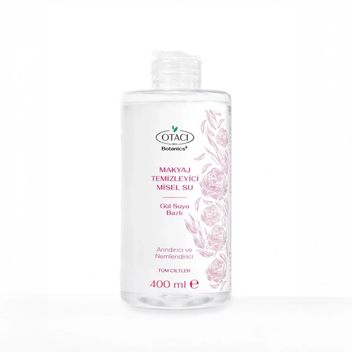 Otacı Gül Kürü Gül Suyu Bazlı Doğal Micellar Makyaj Temizleme Suyu 400 ml