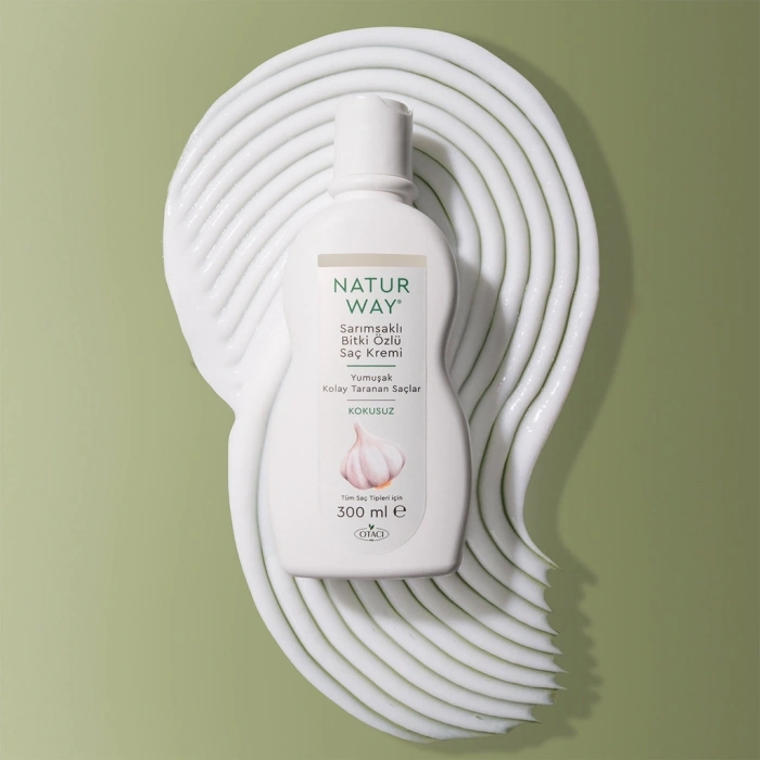 Otacı Naturway Bitki Özlü Sarımsaklı Saç Kremi 300 ml