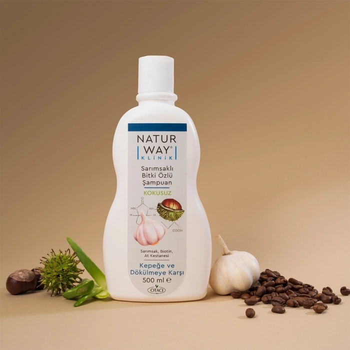 Otacı Naturway Kepek ve Dökülme Karşıtı Sarımsaklı Şampuan 500 ml