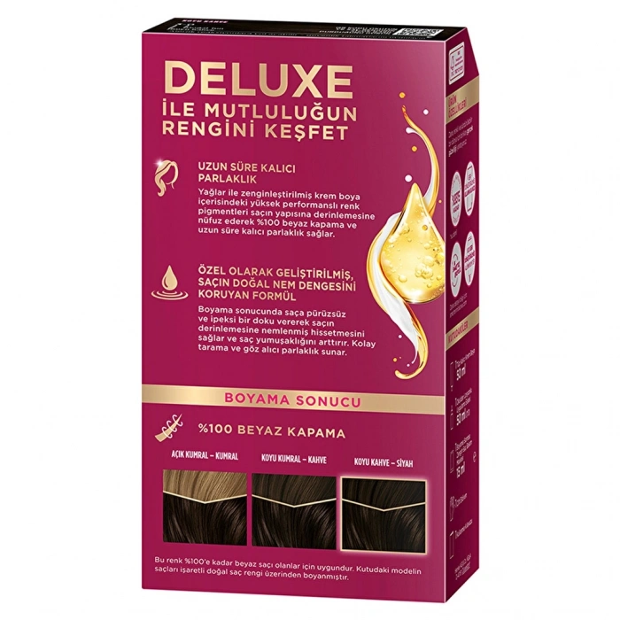 Palette Deluxe Saç Boyası 3-0 Koyu Kahve