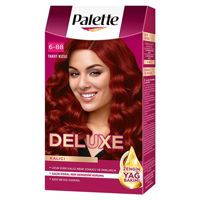 Palette Deluxe Saç Boyası 6-888 Yakut Kızılı
