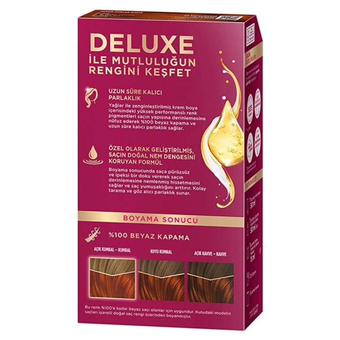 Palette Deluxe Saç Boyası 7-77 Yoğun Parlak Bakır