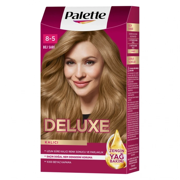 Palette Deluxe Saç Boyası 8-5 Bej Sarı