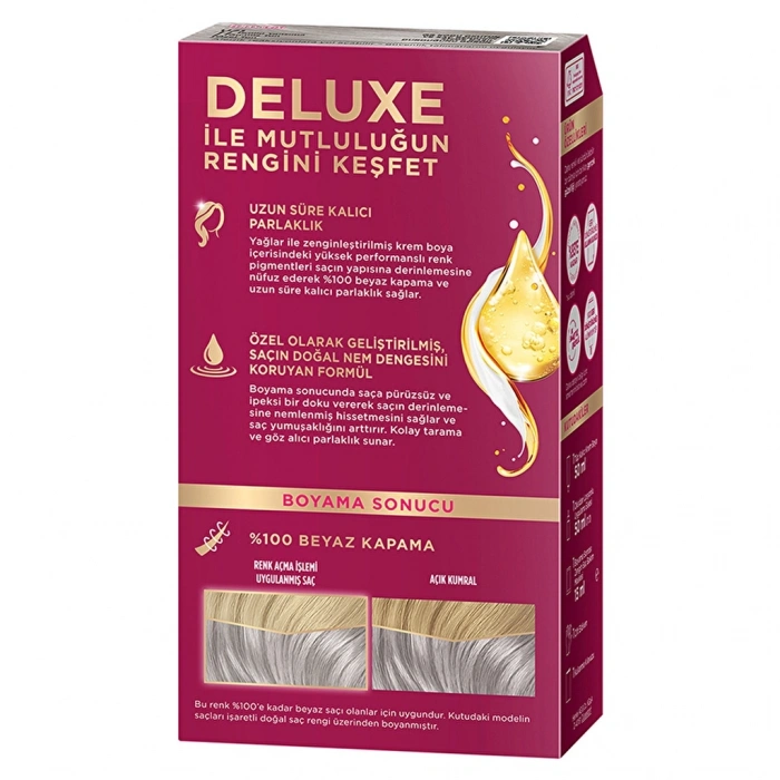 Palette Deluxe Saç Boyası U71 Elmas Grisi