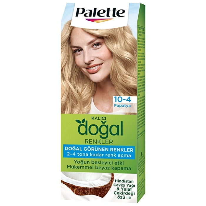 Palette Kalıcı Doğal Renkler Saç Boyası 10-4 Papatya