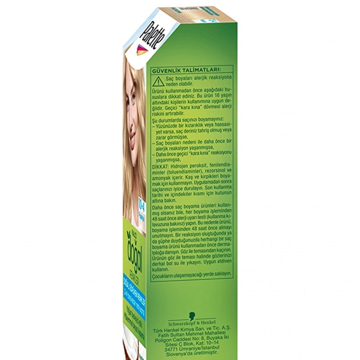 Palette Kalıcı Doğal Renkler Saç Boyası 10-4 Papatya