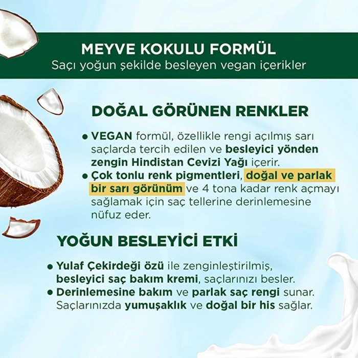 Palette Kalıcı Doğal Renkler Saç Boyası 10-4 Papatya