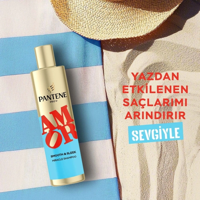Pantene Amor Düz ve Pürüzsüz Mucize Şampuan 250 ml