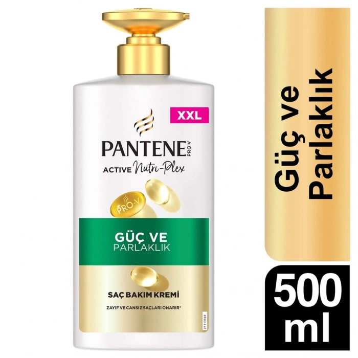 Pantene Güç ve Parlaklık Saç Bakım Kremi 500 ml