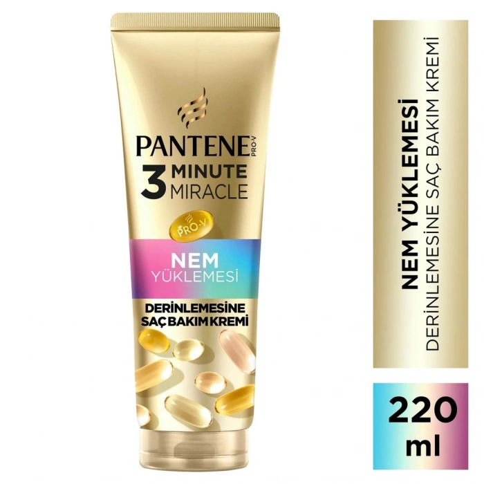 Pantene Miracle Serum Kesintisiz Nem Takviyesi Saç Bakım Kremi 220 ml
