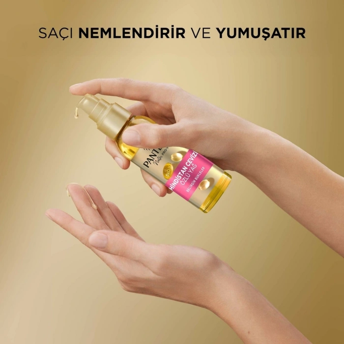 Pantene Pro-V Derinlemesine Nemlendirme Hindistan Cevizi Özlü Saç Bakım Yağı 100 ml