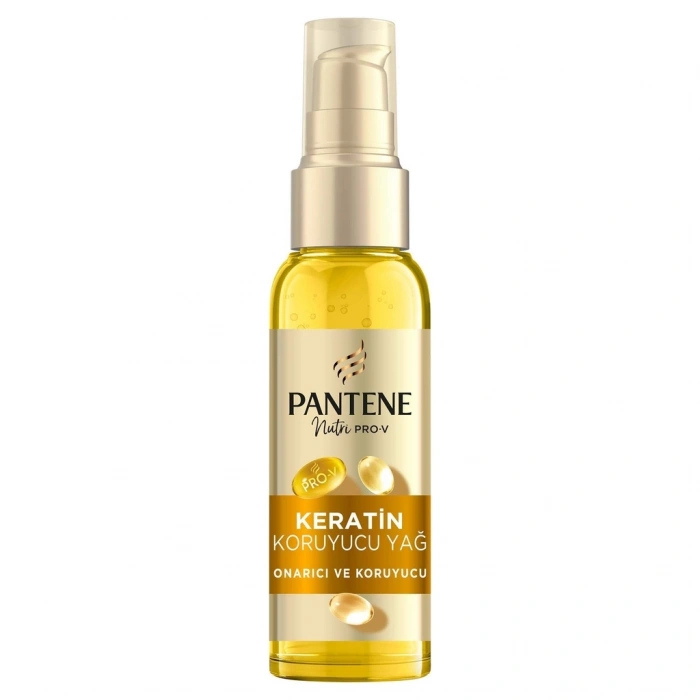 Pantene Pro-V E Vitaminli Keratin Koruyucu Yoğun Onarıcı Saç Bakım Yağı 100 ml