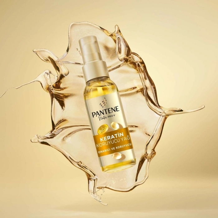 Pantene Pro-V E Vitaminli Keratin Koruyucu Yoğun Onarıcı Saç Bakım Yağı 100 ml