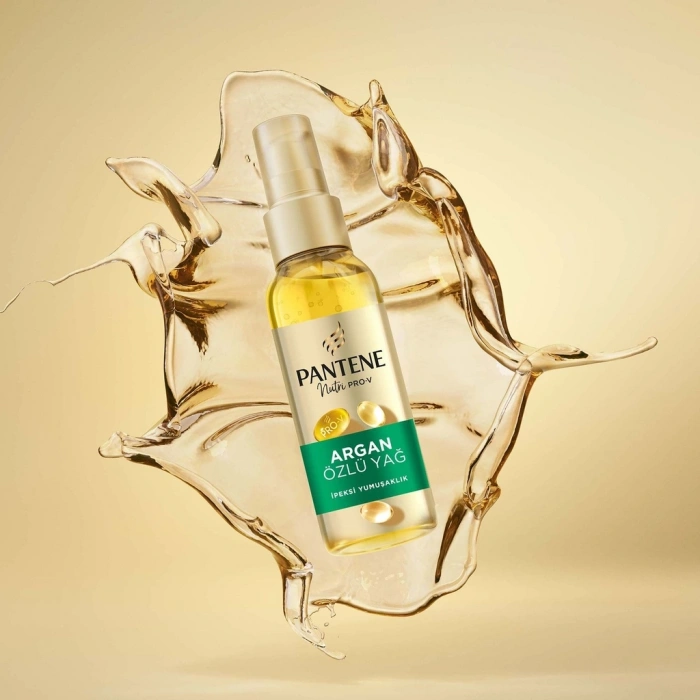 Pantene Pro-V İpeksi Yumuşaklık ve Parlaklık Argan Özlü Saç Bakım Yağı 100 ml
