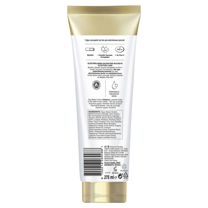 Pantene Pro-V Miracles Frizz No More Kıvırcık Saçlar İçin Saç Bakım Kremi 275 ml