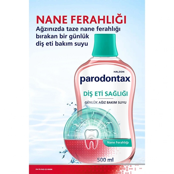 Parodontax Nane Ferahlığı Ağız Bakım Suyu 500 ml