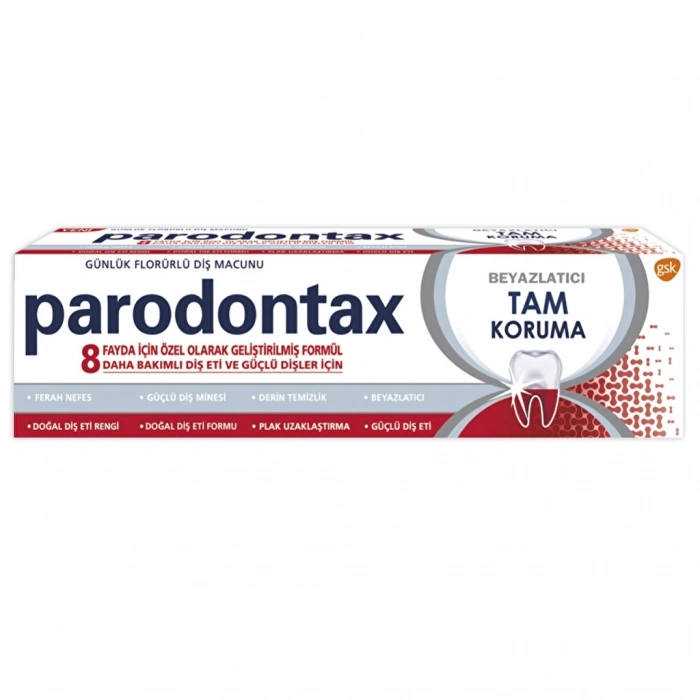 Parodontax Tam Koruma Beyazlatıcı Diş Macunu 75 ml