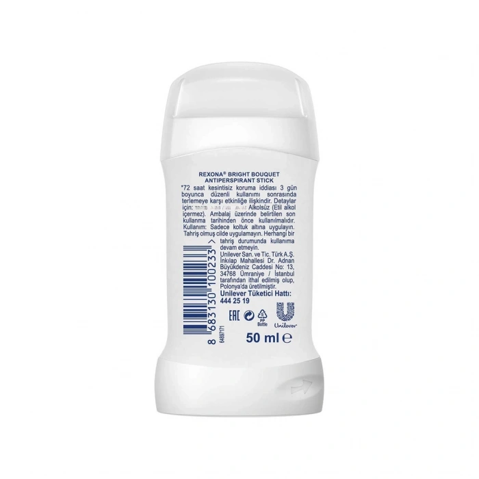 Rexona Advanced Protection Kadın Stick Deodorant Bright Bouquet 50 ml