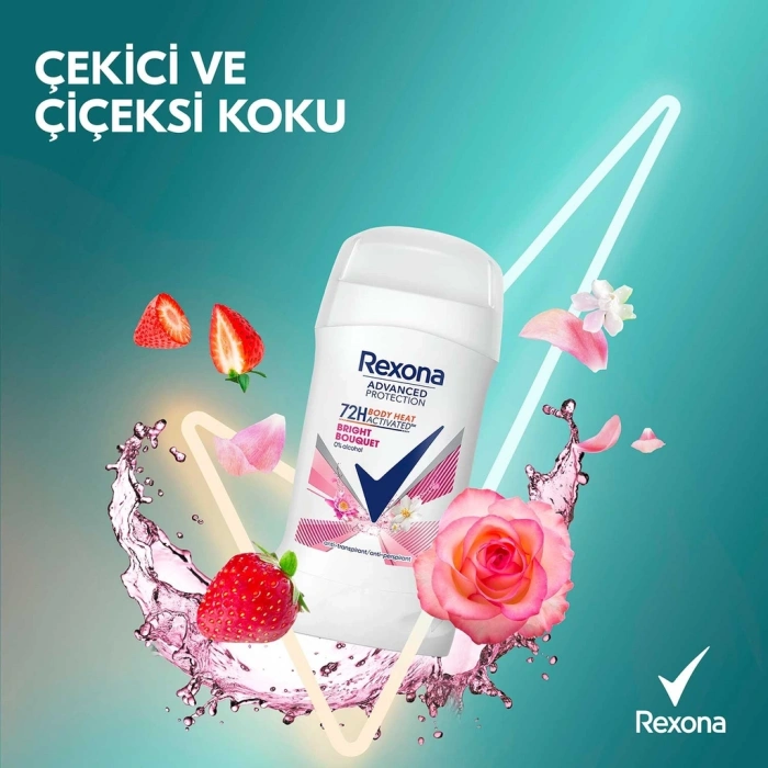 Rexona Advanced Protection Kadın Stick Deodorant Bright Bouquet 50 ml