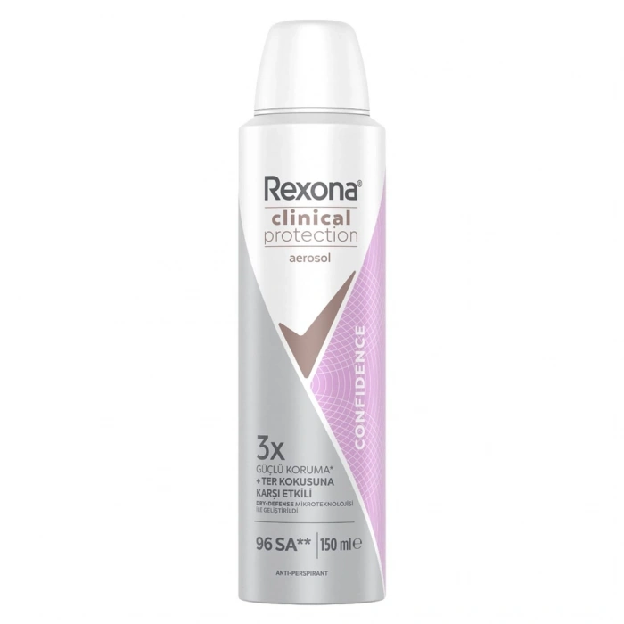 Rexona Clinical Protection Kadın Sprey Deodorant Confidence 150 ml
