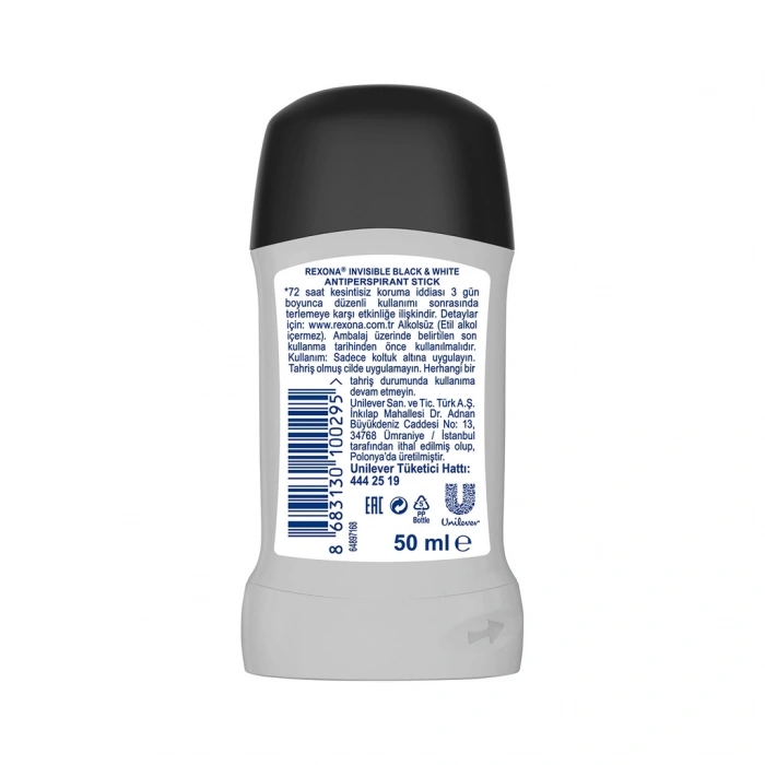 Rexona Kadın Deodorant Stick Invisible 50 ml