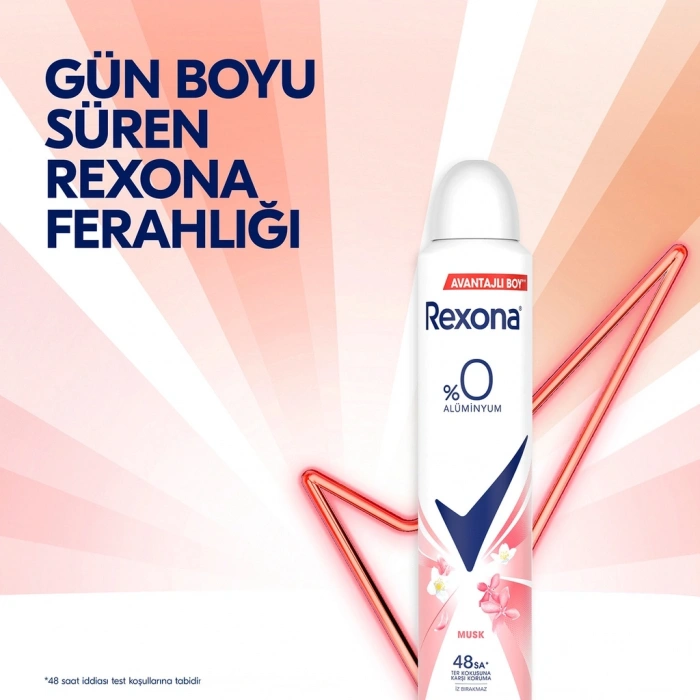 Rexona Kadın Sprey Deodorant Musk 200 ml