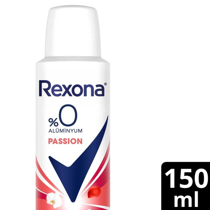 Rexona Kadın Sprey Deodorant Passion %0 Alüminyum 150 ml