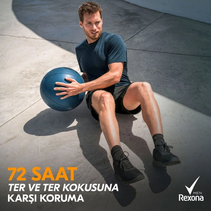 Rexona Men Erkek Sprey Deodorant Xtra Cool 72 Saat Kesintisiz Koruma 200 ml