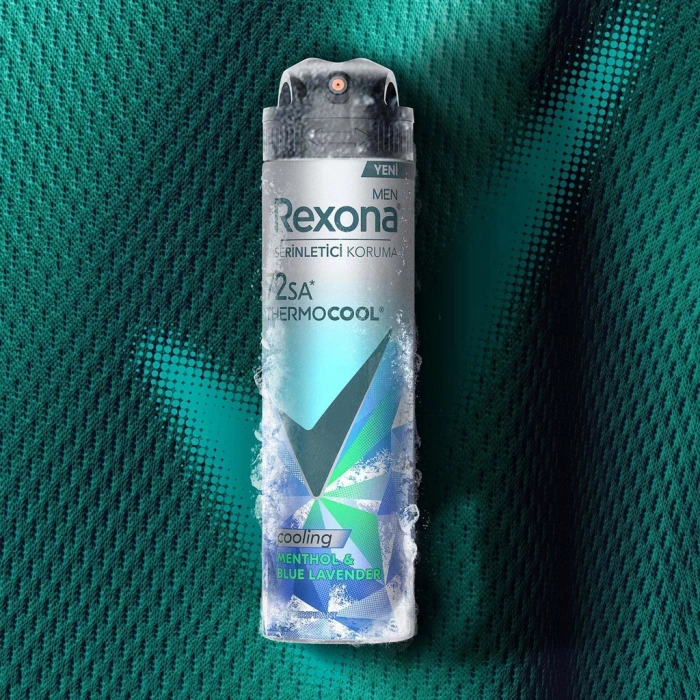 Rexona Men Thermocool Erkek Sprey Deodorant Menthol & Blue Lavender 150 ml