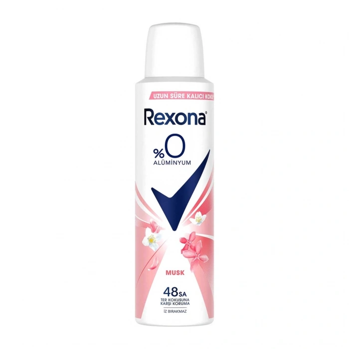 Rexona Musk %0 Alüminyum Kadın Sprey Deodorant 150 ml x 2