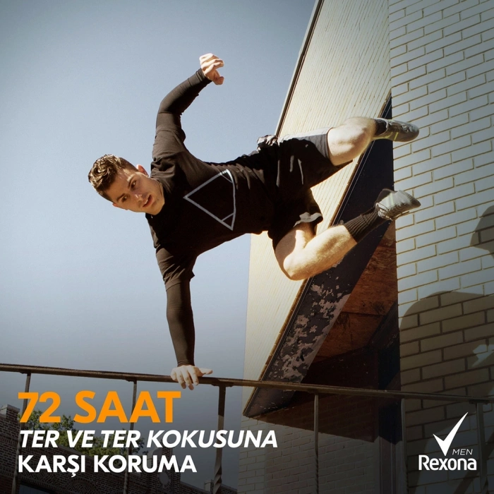 Rexona Üstün Koruma Erkek Roll On Deodorant Active Dry 72 Saat Kesintisiz Koruma 50 ml