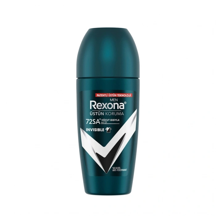 Rexona Üstün Koruma Erkek Roll On Deodorant Invisible 72 Saat Kesintisiz Koruma 50 ml