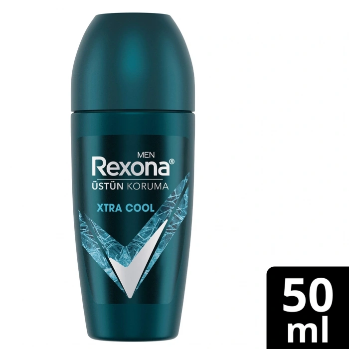 Rexona Üstün Koruma Erkek Roll On Deodorant Xtra Cool 72 Saat Kesintisiz Koruma 50 ml